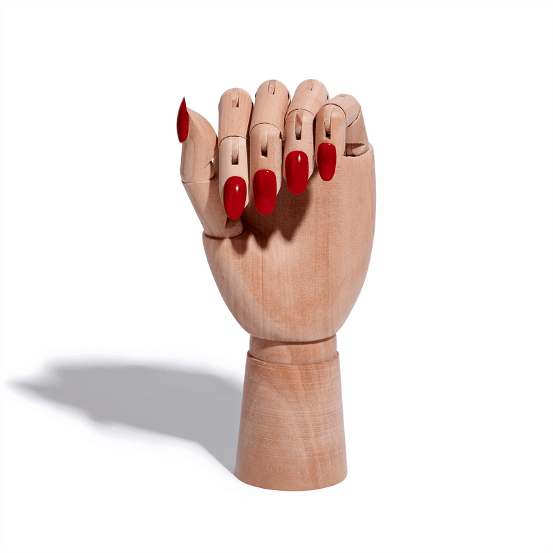 QRD Nails | Madame Monet Red Gel Polish Colour