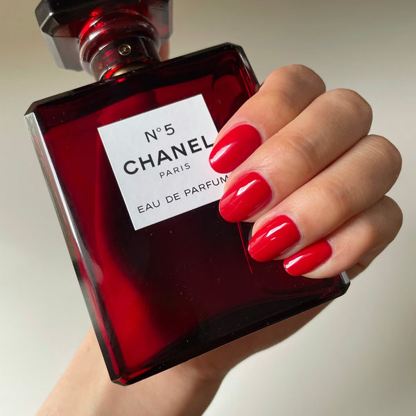 QRD Nails | Madame Monet Red Gel Polish Colour